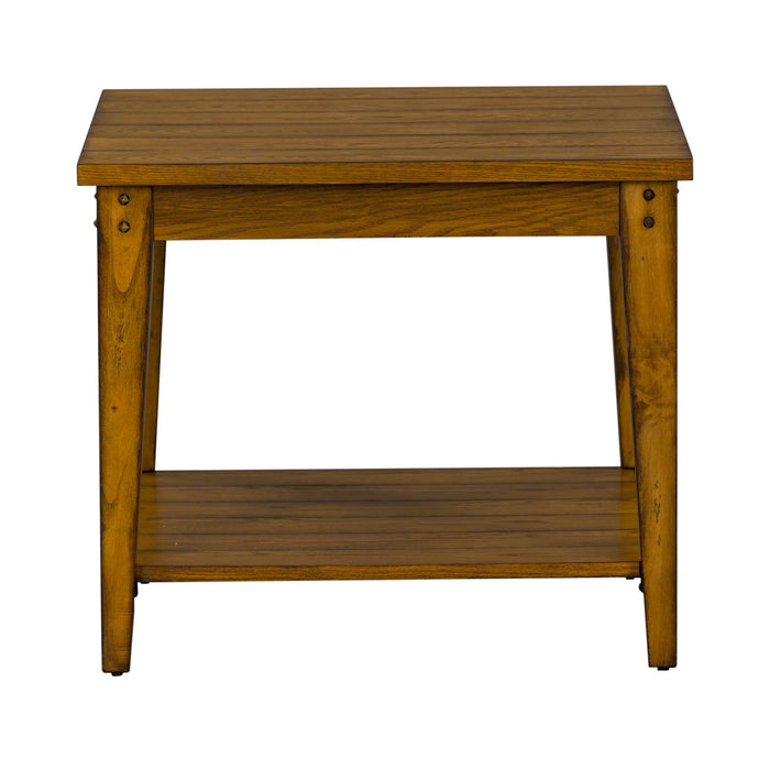 Lake House Square Lamp Table image