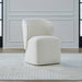 Accent Dining Accent Dining Chair w/ Casters - Ivory image