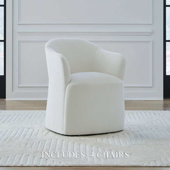 Accent Dining Ivory Accent Dining Chairs - Set of 4 image