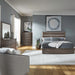 Cascade Falls King California Panel Bed, Dresser & Mirror, Chest image