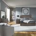 Cascade Falls King Panel Bed, Dresser & Mirror, Night Stand image