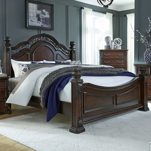 Messina Estates King Poster Bed image