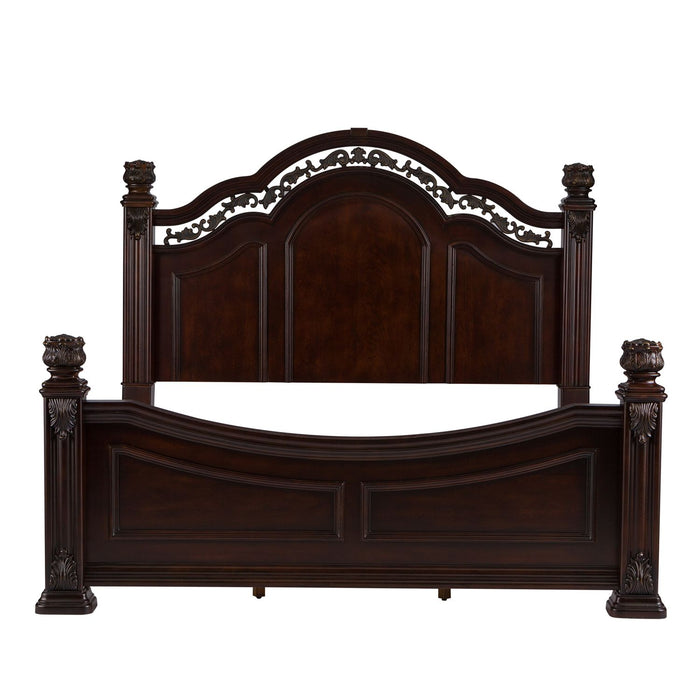 Messina Estates King Poster Bed, Dresser & Mirror