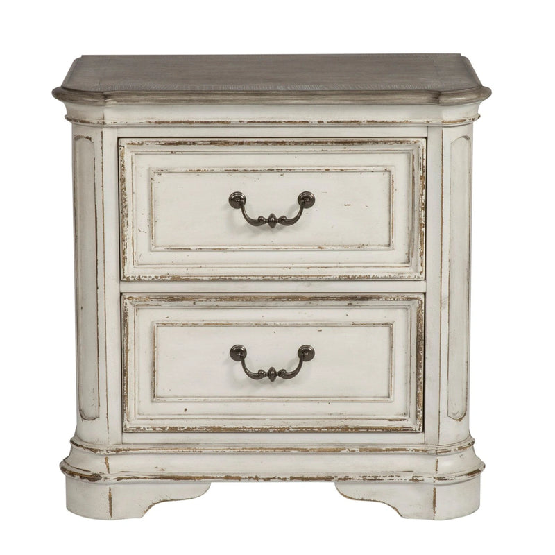 Magnolia Manor Panel Bed, Dresser & Mirror, Chest, Night Stand image