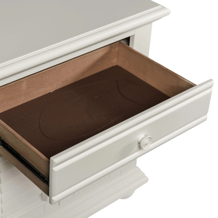 Summer House 1 Drawer Nightstand in Oyster White image