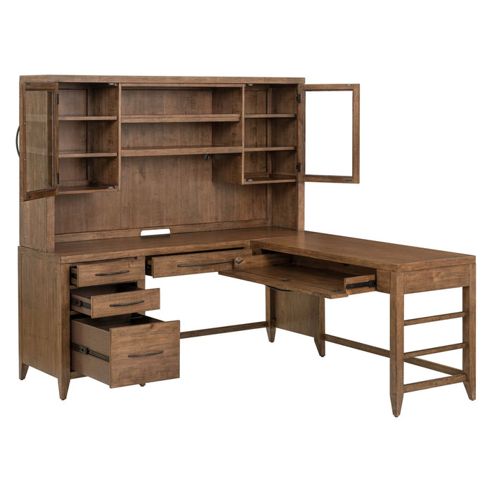Shaker Lakes Opt L Shaped Desk Set image