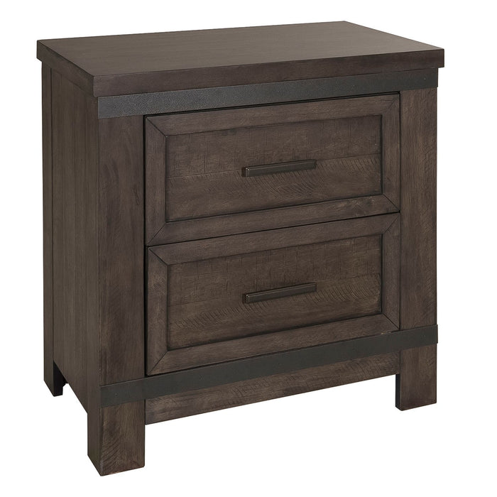 Thornwood Hills Queen Panel Bed, Dresser & Mirror, Night Stand