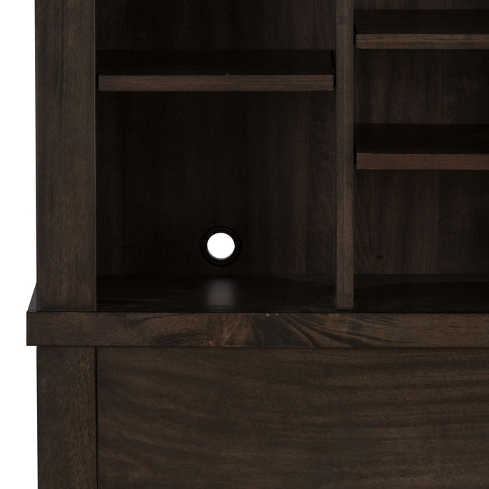 Thornwood Hills Twin Bookcase Bed in Rock Beaten Gray