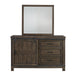 Thornwood Hills Bookcase Bed, Dresser & Mirror image