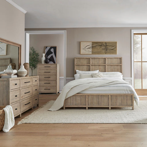 Proximity Place Queen Panel Bed, Dresser & Mirror, Chest image