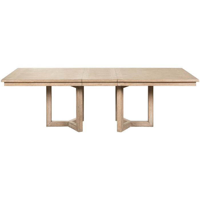 Proximity Place Double Pedestal Table Set