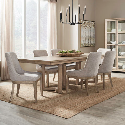 Proximity Place Opt 7 Piece Double Pedestal Table Set image