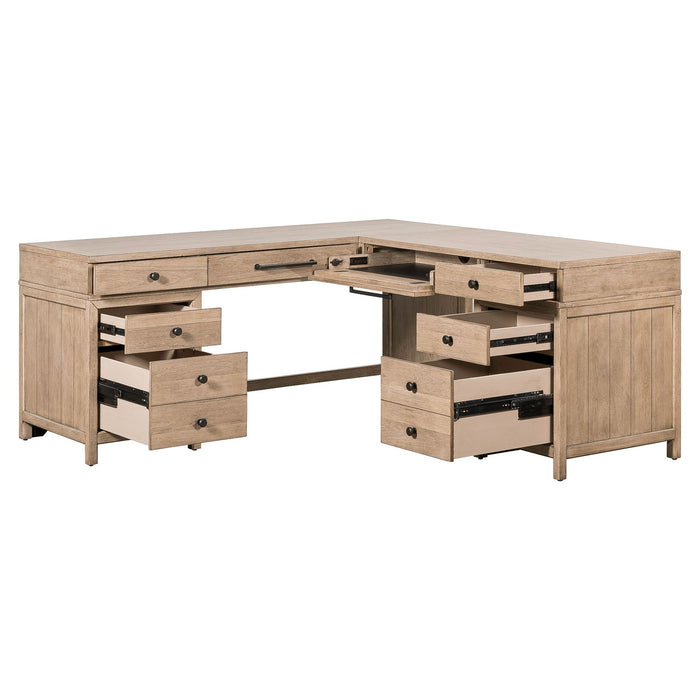 Proximity Place L Shaped Desk Set