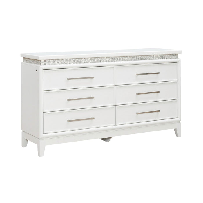 Reflections 6 Drawer Dresser w/ Lights image