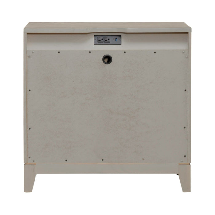 Brentwood 3 Drawer Nightstand w/ Charging Station image