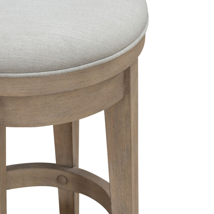 Brentwood Uph Swivel Console Stool