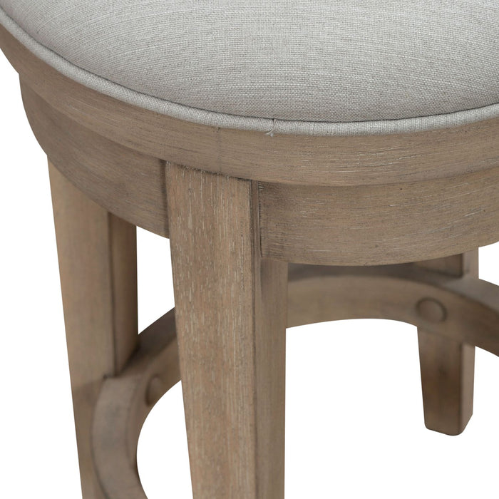Brentwood Uph Swivel Console Stool