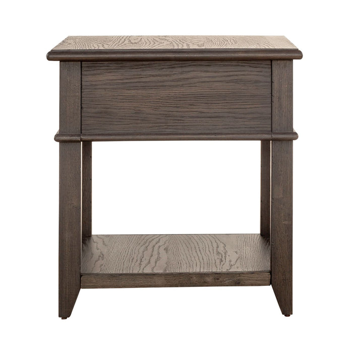 Mill Creek Drawer End Table in Peppercorn image