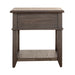 Mill Creek Drawer End Table in Peppercorn image