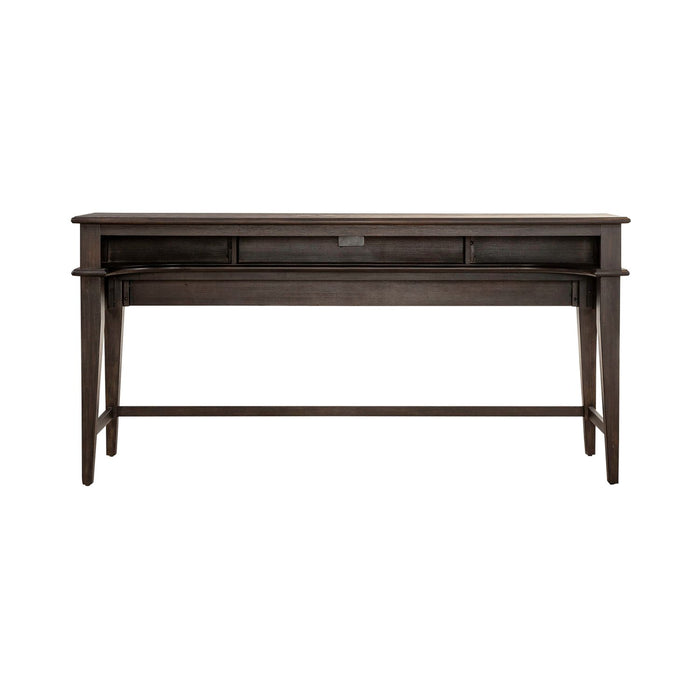 Mill Creek Console Bar Table in Peppercorn