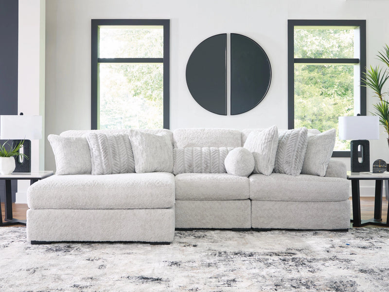 Cuddle Plush Sectional with Chaise