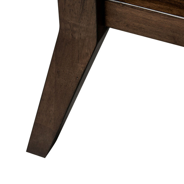 Ventura Blvd Rectangular End Table in Bronze