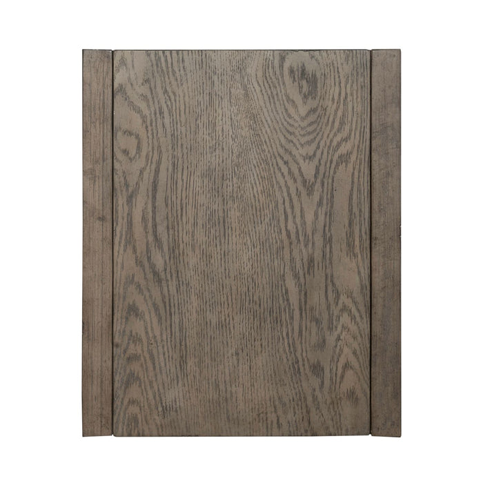 Bartlett Field Chairside Table in Dusty Taupe