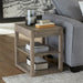 Liberty Furniture Bartlett Field Chairside Table in Dusty Taupe image