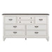 Allyson Park Drawer Dresser in Wirebrushed White image