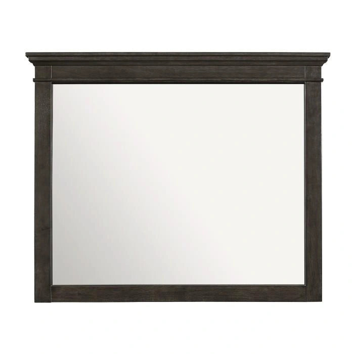 Blaire Farm Mirror in Saddle Brown Wood 1675-6
