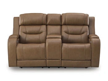 Knightington Power Reclining Loveseat with Audio Seating