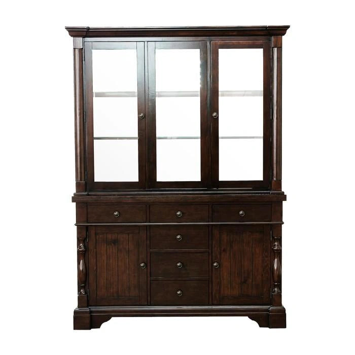 Yates Buffet and Hutch in Dark Oak 5167-50*