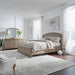 Avalon King Panel Storage Bed, Dresser & Mirror image