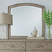 Liberty Furniture Avalon Arched Mirror in Burnished Beige image