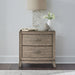 Liberty Furniture Avalon Nightstand with Charging Station in Burnished Beige image