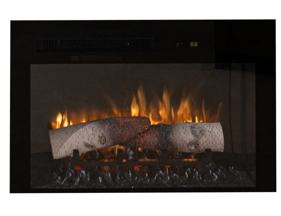1 Drawer & 2 Door, TV Stand with Electric Fireplace Insert
