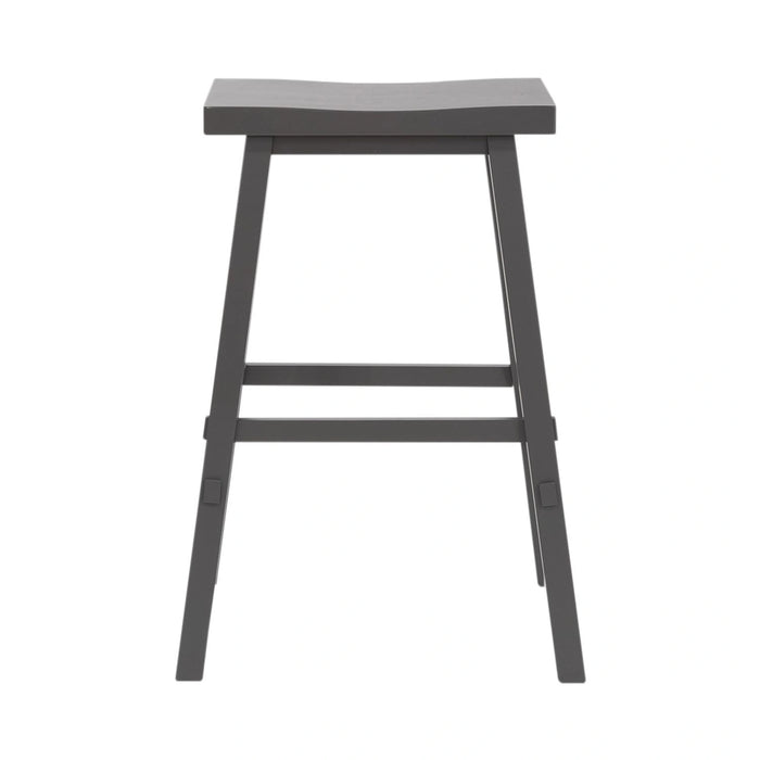 Creations 24 Inch Sawhorse Counter Stool- Gray image