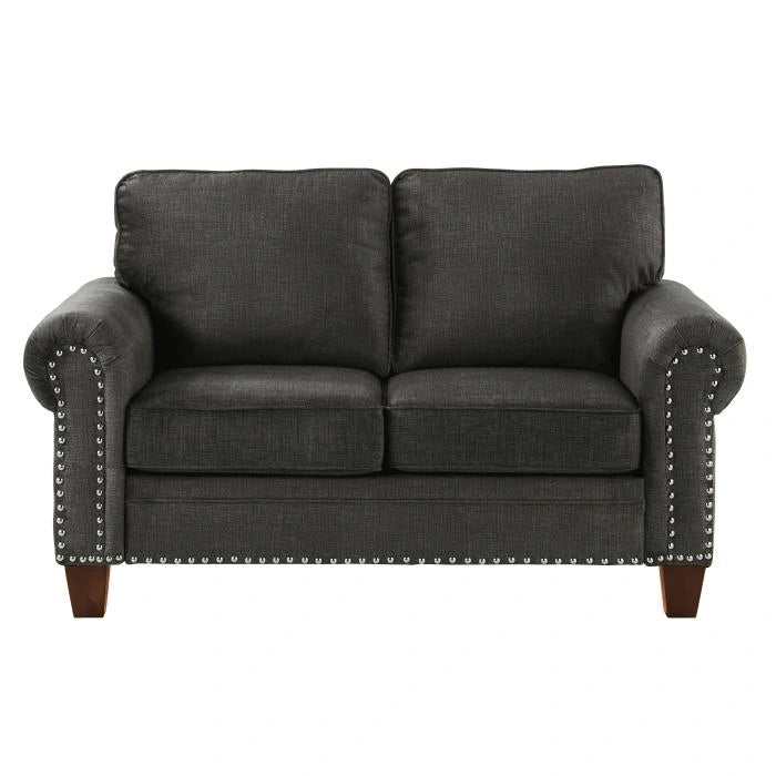 Cornelia Loveseat in Dark Gray 8216DG-2
