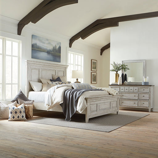 Heartland Queen Panel Bed, Dresser & Mirror image