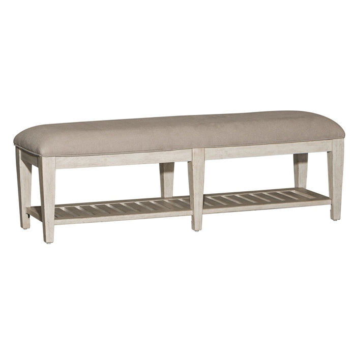 Heartland Bed Bench in Antique White