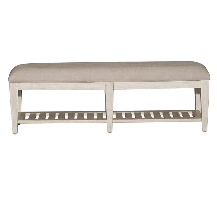 Heartland Bed Bench in Antique White