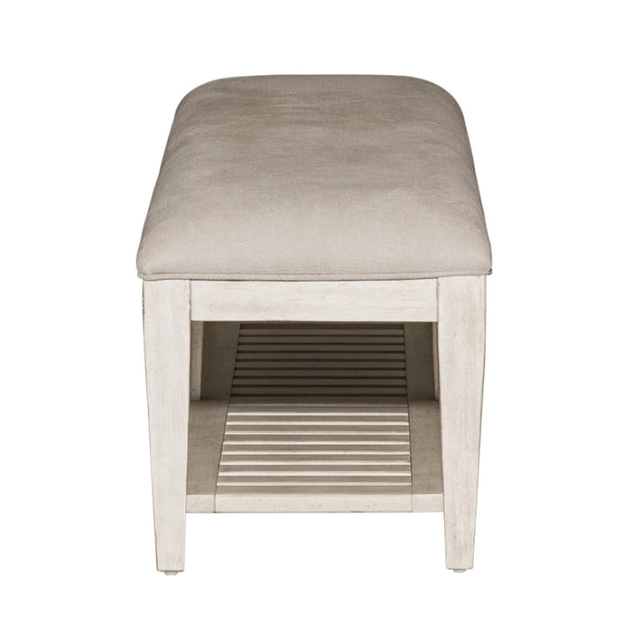 Heartland Bed Bench in Antique White
