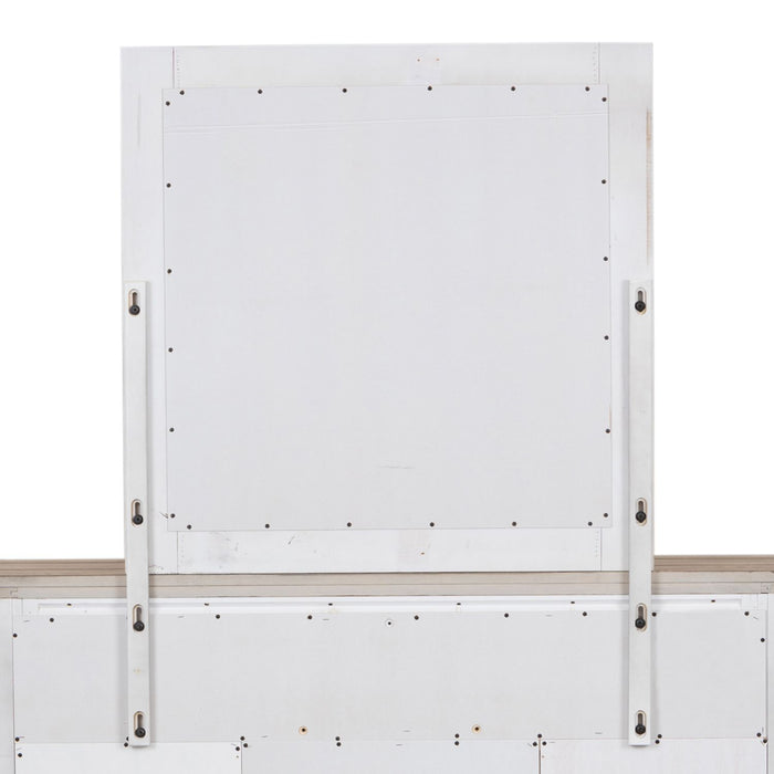 Heartland Landscape Mirror in Antique White