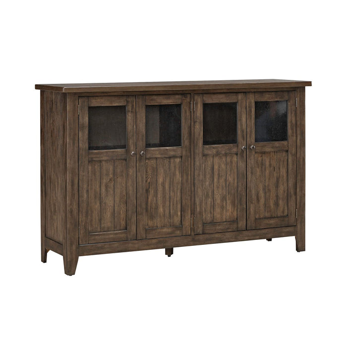 Midland Falls Buffet in Rustic Brown
