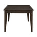 Midland Falls Rectangular Leg Table in ustic Brown image