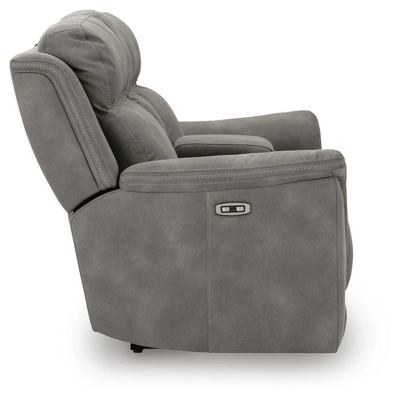 Next-Gen DuraPella Power Reclining Loveseat with Console