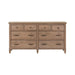 Hickory Grove 8 Drawer Dresser image