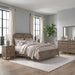 Hickory Grove Panel Bed, Dresser & Mirror, Night Stand image