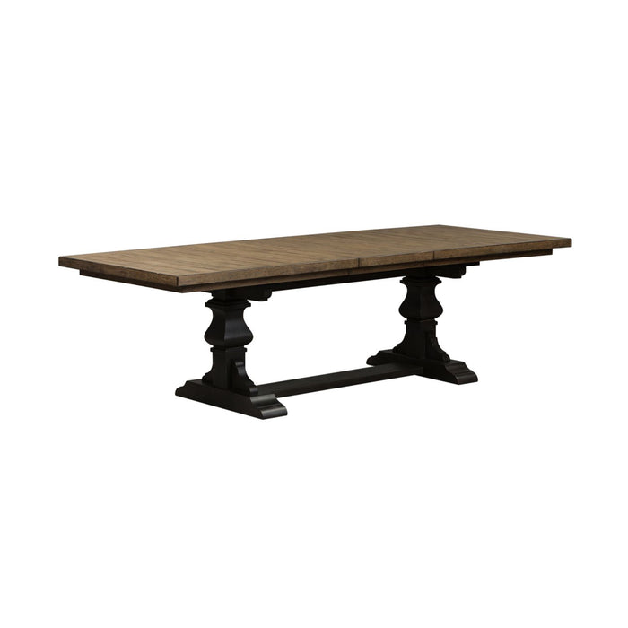 Harvest Home 7 Piece Trestle Table Set
