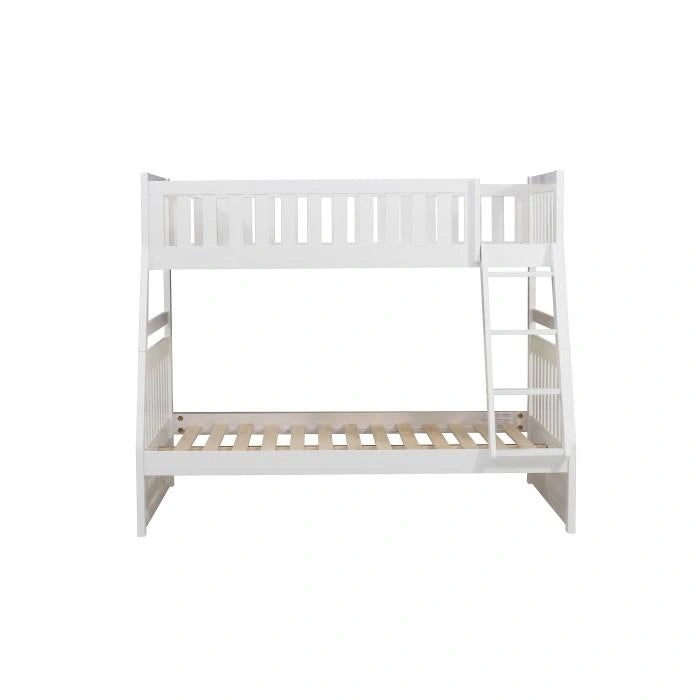 Galen Twin/Full Bunk Bed w/ Storage Boxes in White B2053TFW-1*T